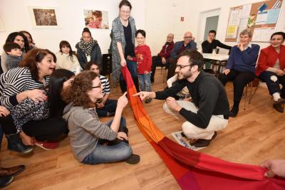 Die Bahai-Gemeinde Hannover feiert das Fest Ayyam-i-Ha. Foto: Jens Schulze